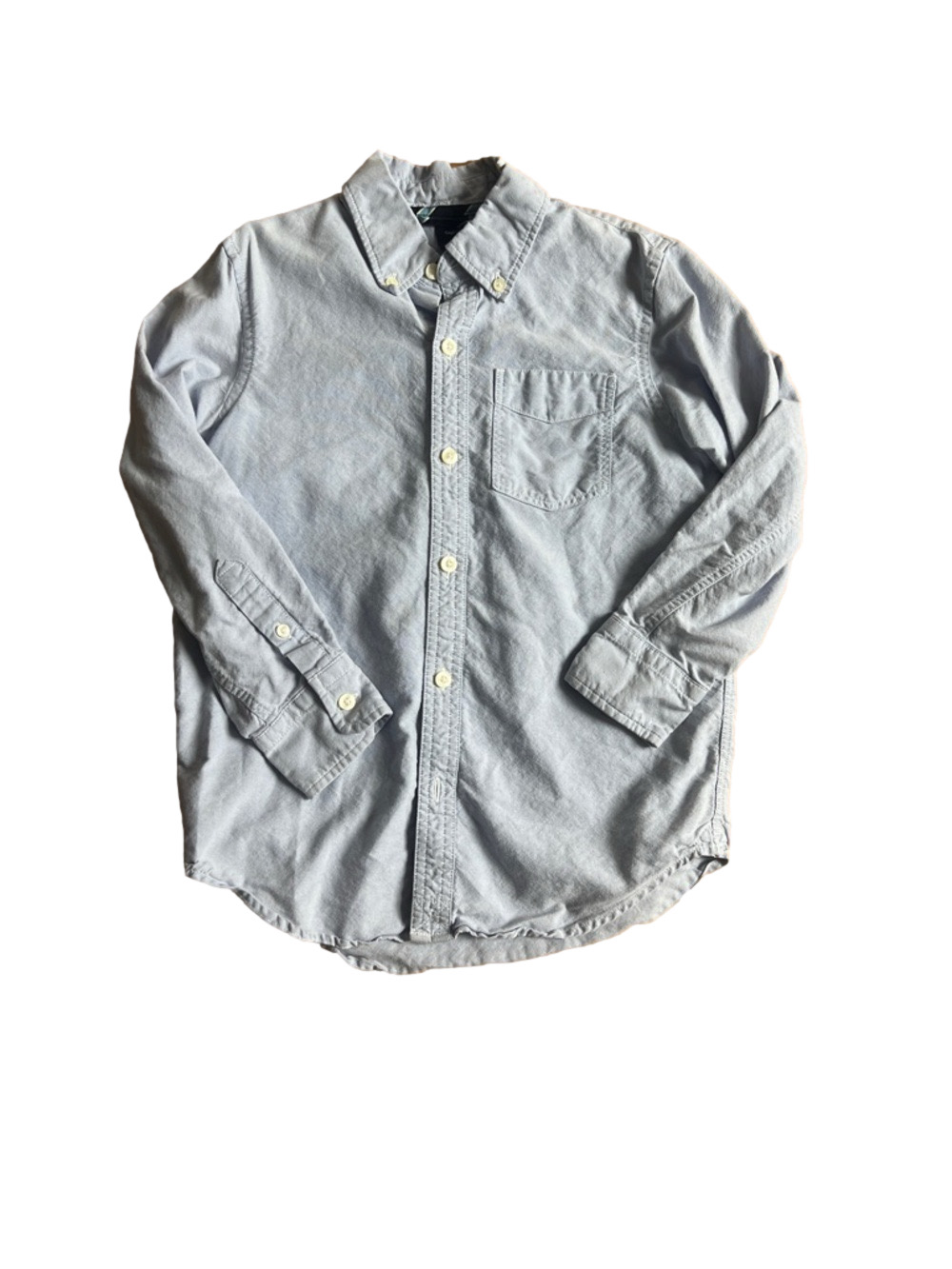 GAP Kids Light Blue Casual Button-Down Shirt - Sz 6-7